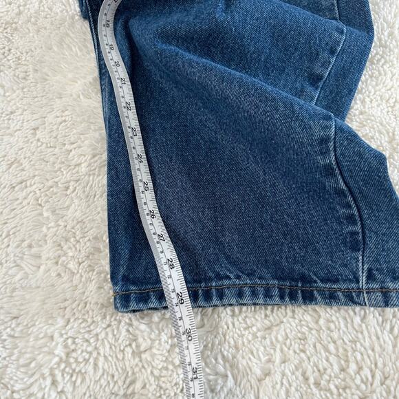 Mens Carhartt Jeans Relaxed Straight Leg Blue Denim Size 44x20 B17D8T Workwear - Picture 7 of 7